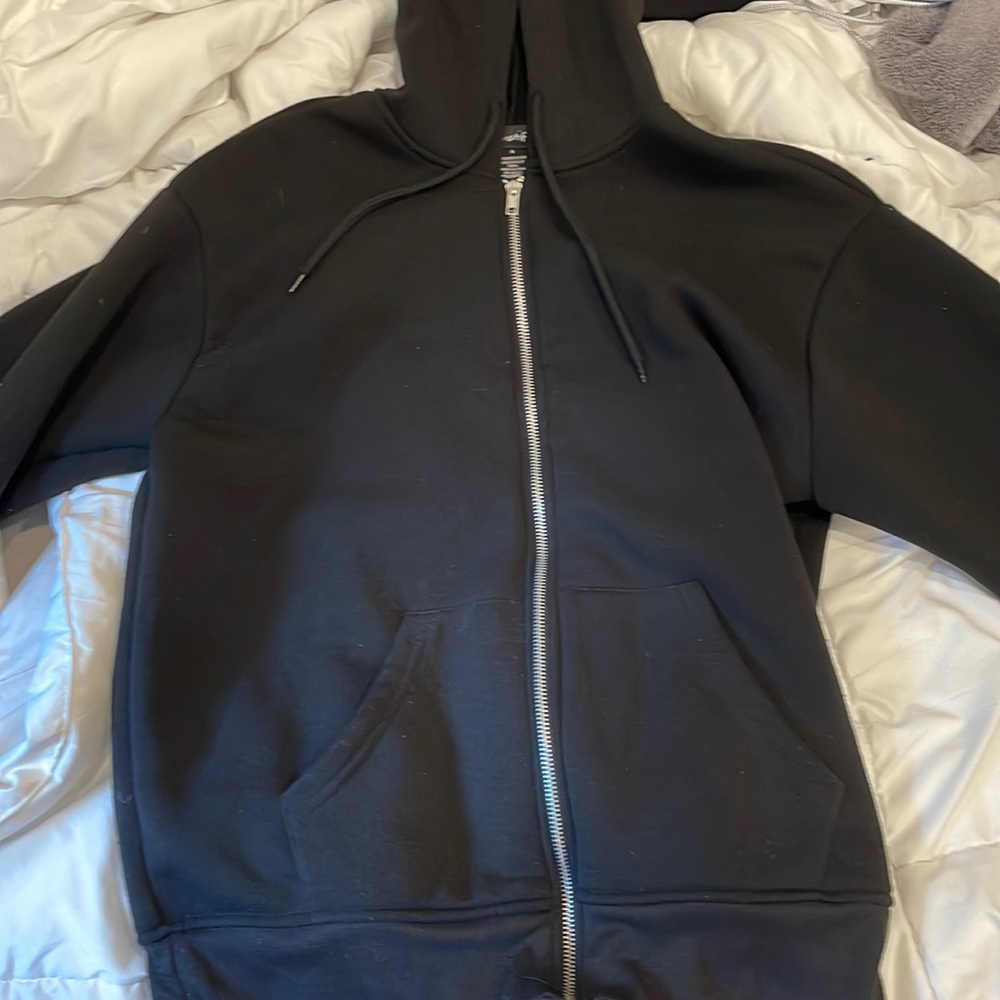 Black zip up